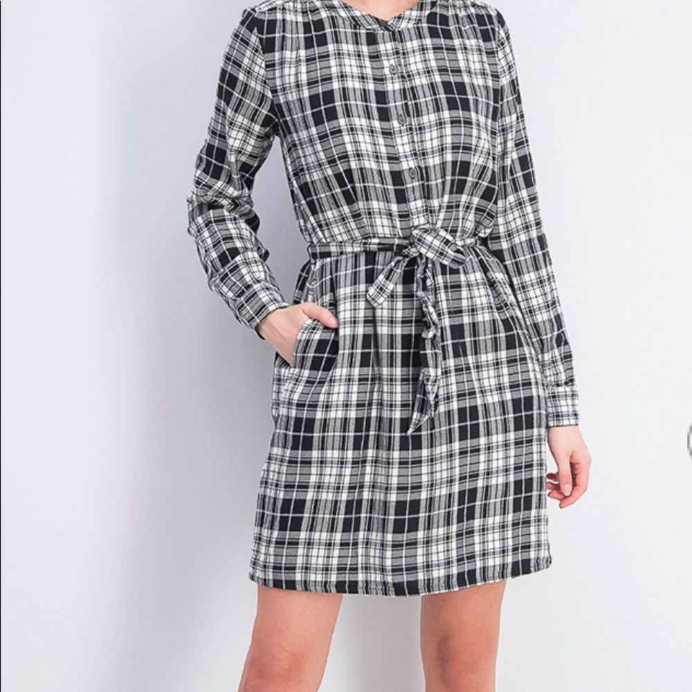 Belted dress